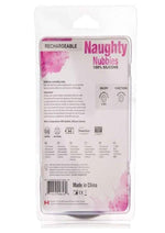 Masajeador de dedos recargable de silicona Powerbullet Naughty Nubbies