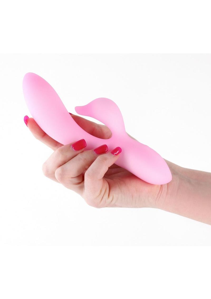 Vibrador de silicona recargable Pure Dawn Rabbit