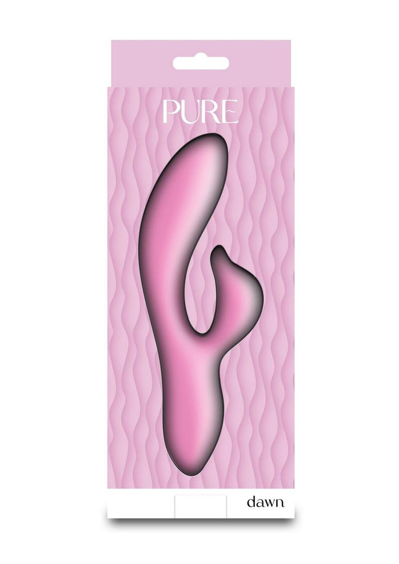 Vibrador de silicona recargable Pure Dawn Rabbit