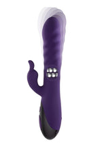Vibrador giratorio de silicona recargable Rascally Rabbit