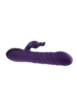 Vibrador giratorio de silicona recargable Rascally Rabbit