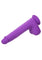 Rechargeable Gyrating and Thrusting Silicone Studs - Purple