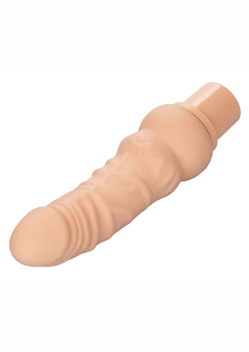 Pene vibrador de silicona recargable Power Stud Curvy