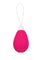 Remote Control Rechargeable Silicone Egg Vibrator - Pink