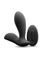 Renegade Rain Rechargeable Silicone Prostate and Taint Massager with Remote Control - Black