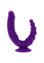 Vibrador de silicona recargable de doble extremo Rider