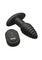 Rimmers Model-E Vibrating Rechargeable Silicone Rimming Plug with Remote Control - Black