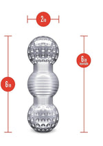 Masturbador de doble extremo Rize Feelz