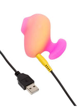 Estimulador de clítoris de silicona recargable Romp Kiss