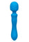 Rumbler Rumble Wand Rechargeable Silicone Vibrator - Blue