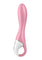 Satisfyer Air Pump Vibrator 2 Rechargeable Silicone Vibrator - Pink