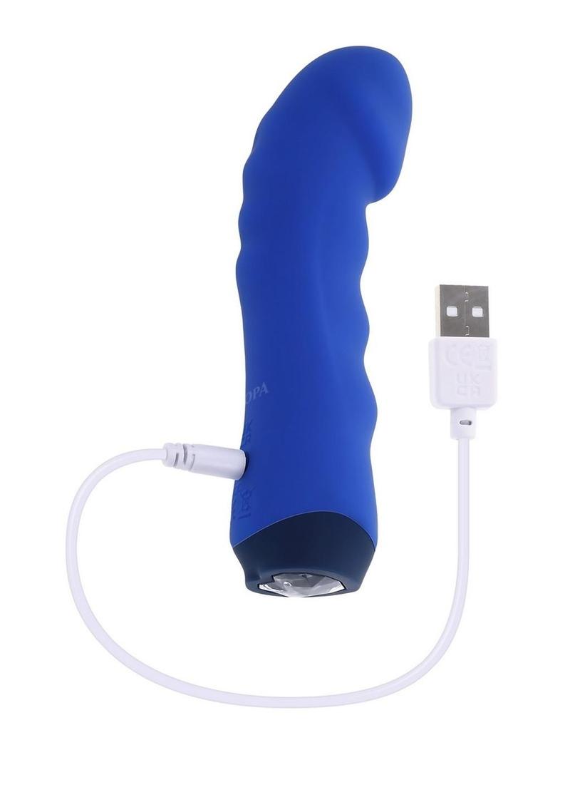 Selopa Blue Banger Rechargeable Silicone Vibrator