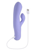 Vibrador doble de silicona recargable Selopa Lavender Love