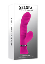 Vibrador de conejo de silicona recargable Selopa Next Wave