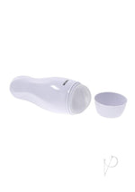 Selopa Pleasure Can Rechargeable Silicone Pussy Stroker - White