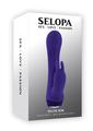 Vibrador de conejo de silicona recargable Selopa Plum Job