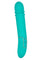 Shameless Flirt Rechargeable Silicone Thrusting Vibrator - Blue