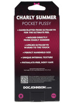 Signature Strokers Charly Summer Ultraskyn Pocket Masturbator - Pussy