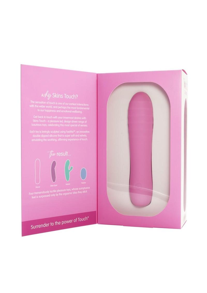 Vibrador de silicona recargable Touch The Wand de Skins