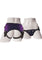 Sportsheets Lush Strap-On Harness - Black/Purple