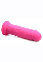 Consolador vibrador de silicona recargable Strap U Power Player 28x de 6,5 pulgadas con control remoto