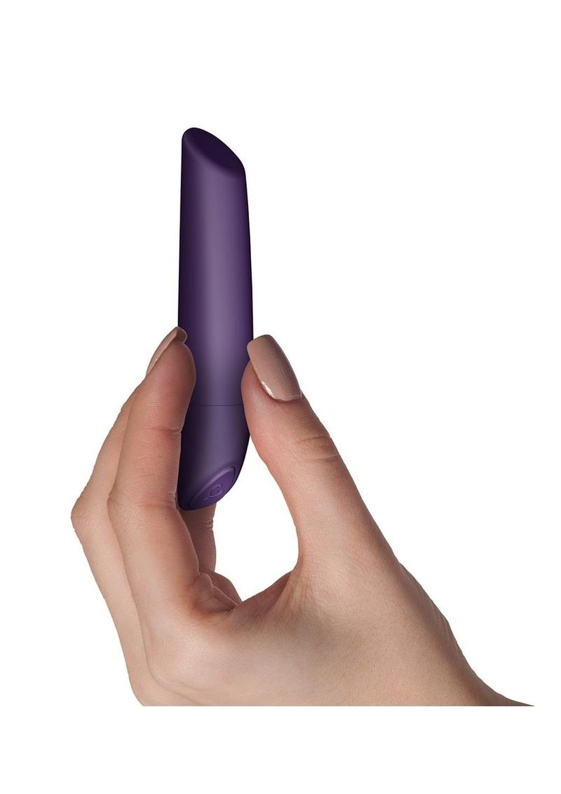 Vibrador bala de silicona recargable Sugarboo Sugar Damson