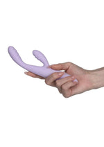 Vibrador de silicona recargable con control por aplicación que calienta el punto G Svakom Cici Plus 2