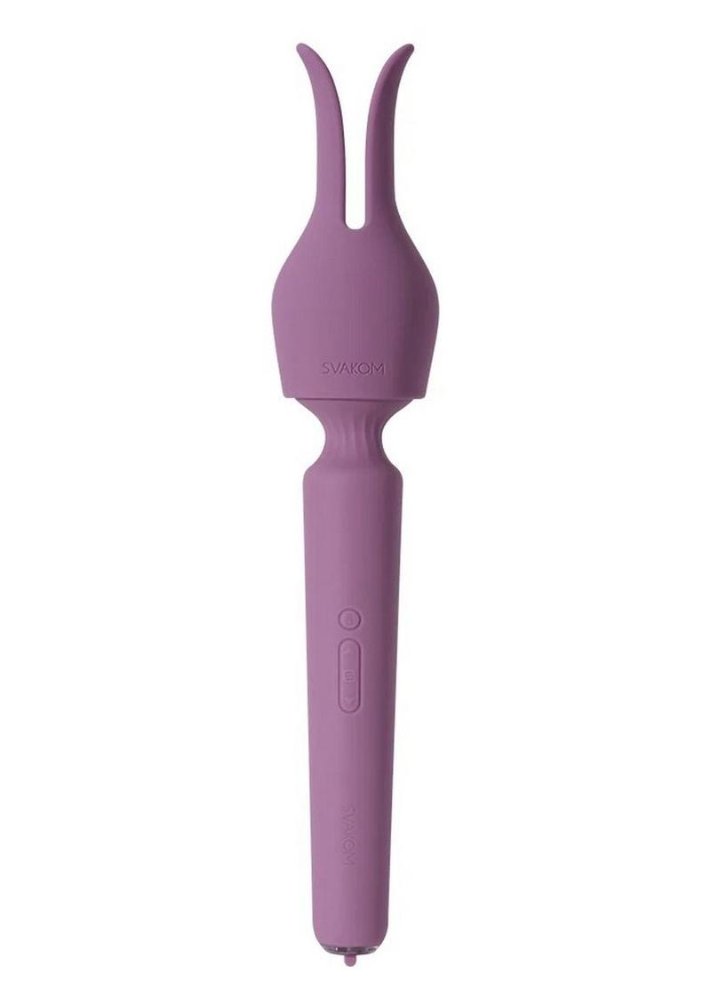 Svakom Emma Neo 2 Rechargeable Silicone Heated Vibrator with Compatible App - Lavender