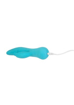 Swan The Kissing Swan Vibrador recargable de silicona de doble acción giratorio y para clítoris