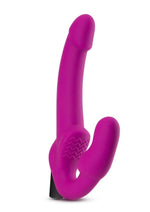 Consolador vibrador de silicona sin tirantes Temptasia Estella con bala recargable