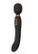 The Beat Dual Pleasure Wand Rechargeable Silicone Wand Massager - Black