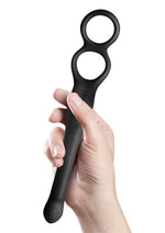 Estimulador anal recargable de silicona The-Vibe con control remoto