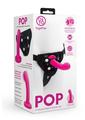 Together Toys Pop Silicone Dildo 5.5in and Harness