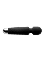 Masajeador de varita de silicona Wand Essentials Deep Velvet