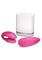 We-Vibe Chorus Rechargeable Couples Vibrator with Squeeze Remote Control - Cosmic - Pink