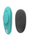 We-Vibe Moxie+ Wearable Rechargeable Silicone Panty Vibe Clitoral Stimulator with Remote Control - Aqua/Blue