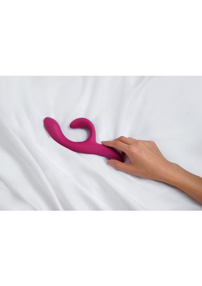 Vibrador de silicona recargable We-Vibe Nova 2 Rabbit