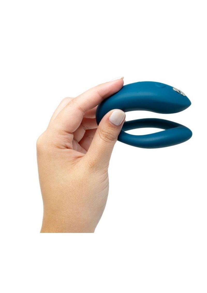 Vibrador para parejas de silicona recargable We-Vibe Sync O con control remoto - Velvet