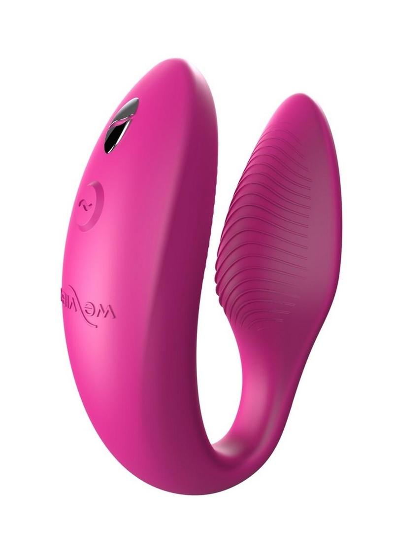 Vibrador para parejas de silicona recargable We-Vibe Sync con control remoto - Dusty