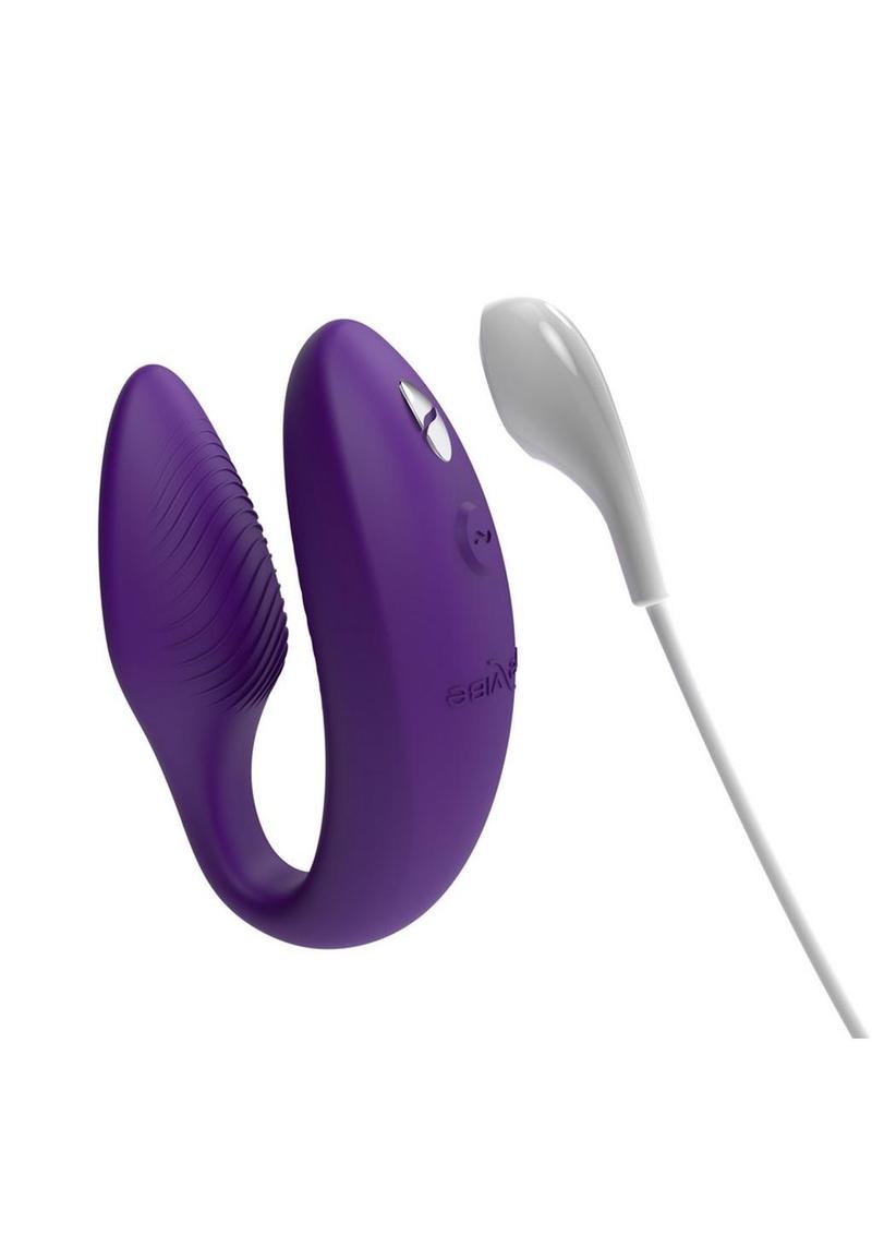 Vibrador para parejas de silicona recargable con control remoto We-Vibe Sync