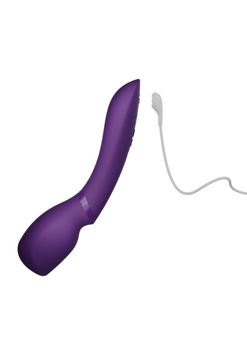 We-Vibe Wand 2 Rechargeable Silicone Clitoral Stimulator - Purple