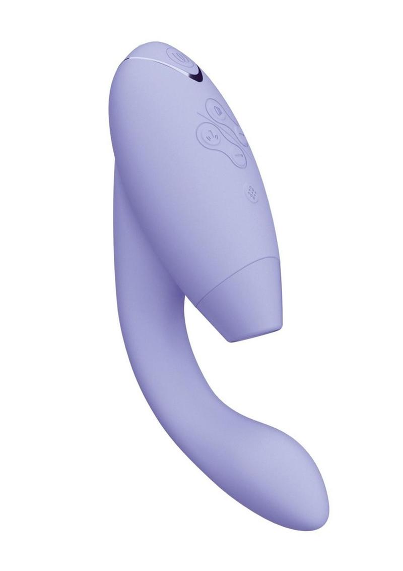 Estimulador de clítoris y punto G recargable de silicona Womanizer Duo 2