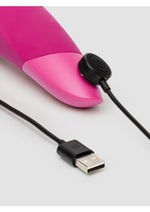 Estimulador de clítoris de silicona recargable Womanizer Enhance - Vibrante