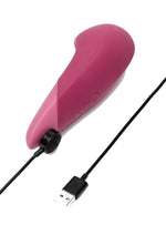 Vibrador de clítoris de silicona recargable Womanizer Vibe - Dusky
