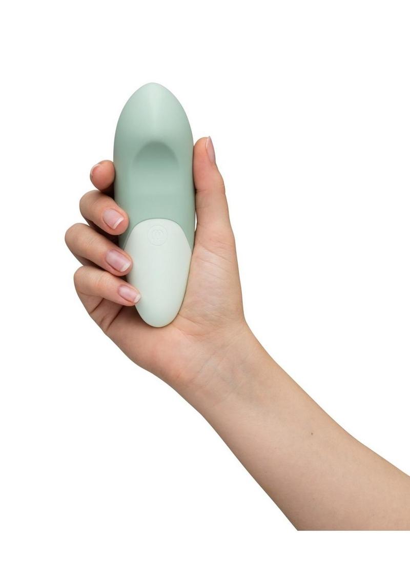 Womanizer Vibe Rechargeable Silicone Clitoral Vibrator - Sage