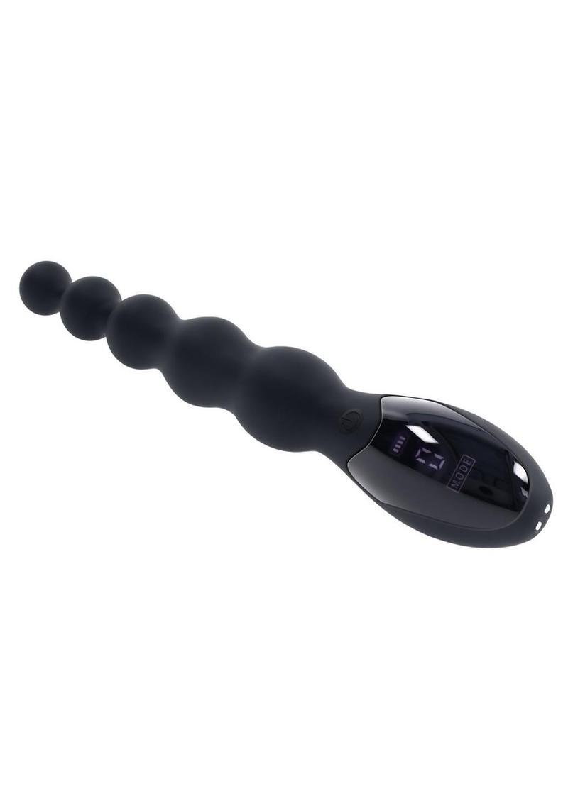 Zero Tolerance Backdoor Baton Rechargeable Silicone Anal Beads - Black