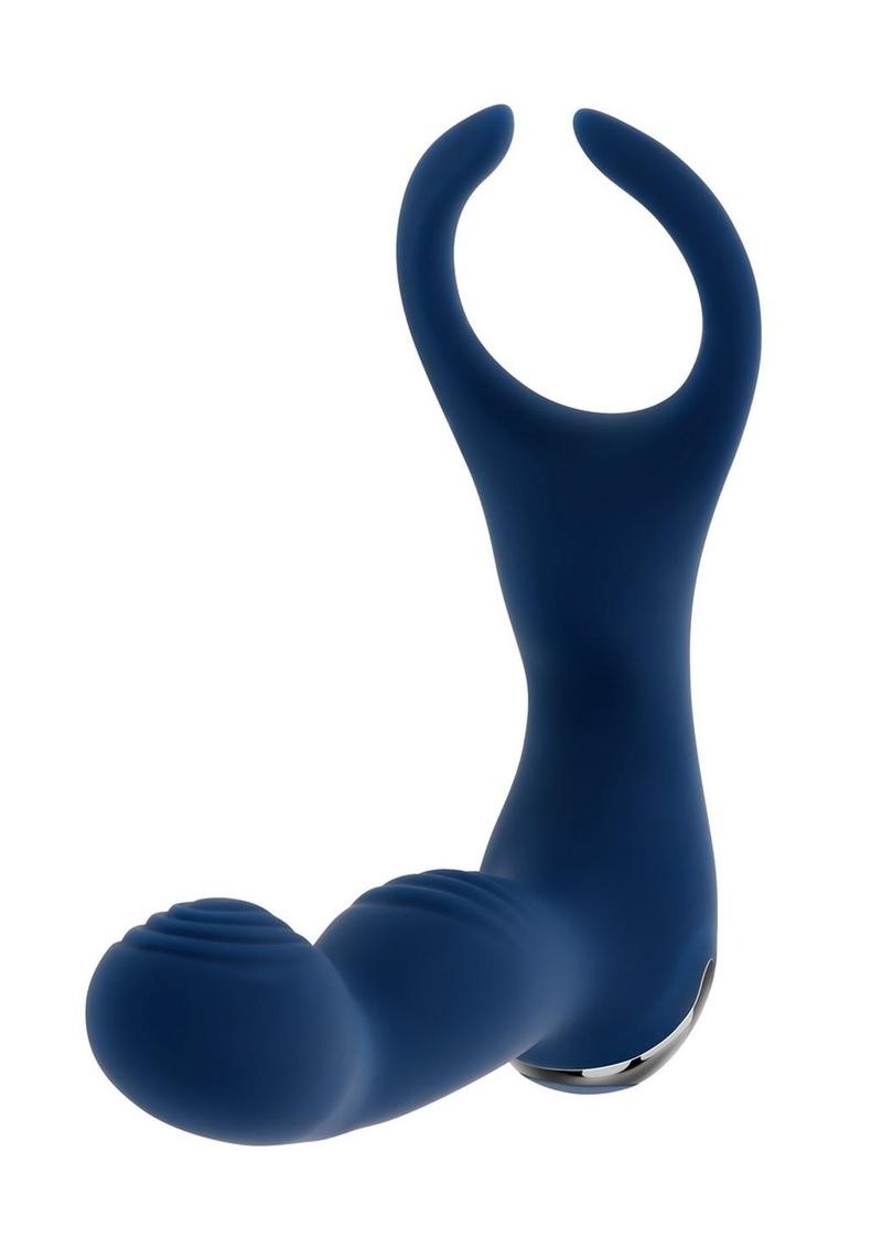 Vibrador anal de silicona recargable Zero Tolerance By All Means con control remoto